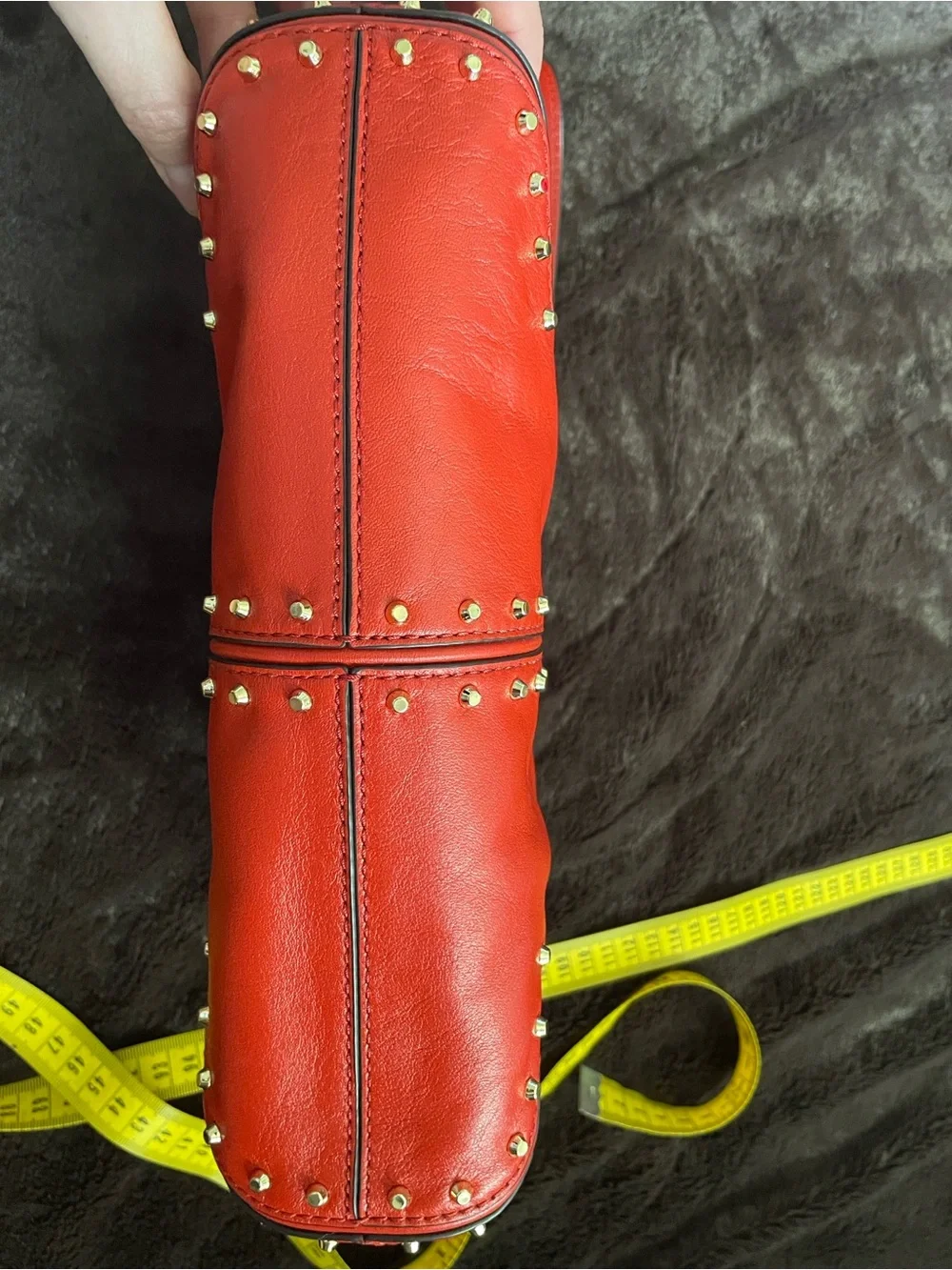 Michael Kors Astor Studded Shoulder Bag